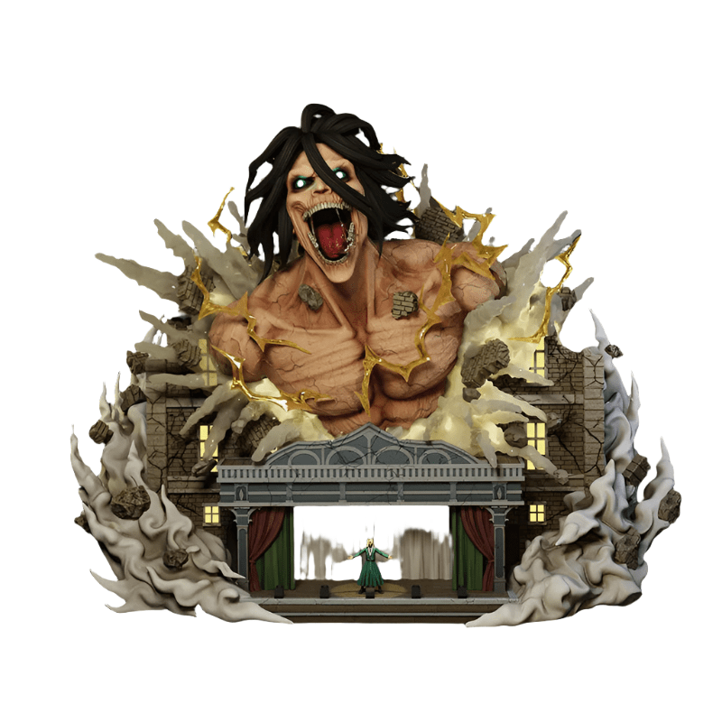 Figurine SNK en Résine Eren Willy Teyber Royaume Manga