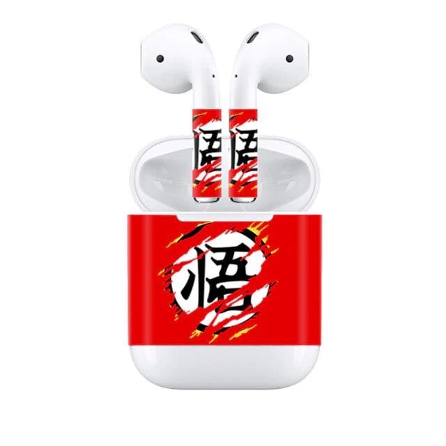 Stickers Airpods Dragon Ball Rouge Stickers Mania