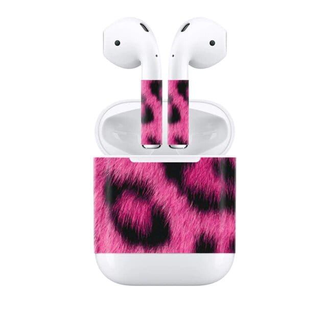 Stickers Airpods Léopard Rose Stickers Mania