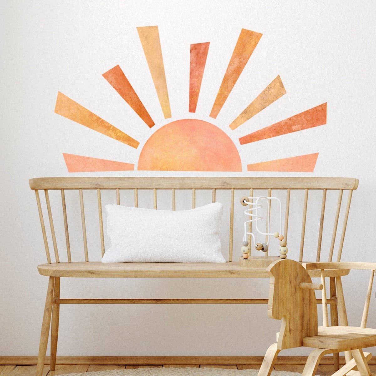 Stickers Chambre Enfant<br>Soleil Levant Stickers Mania