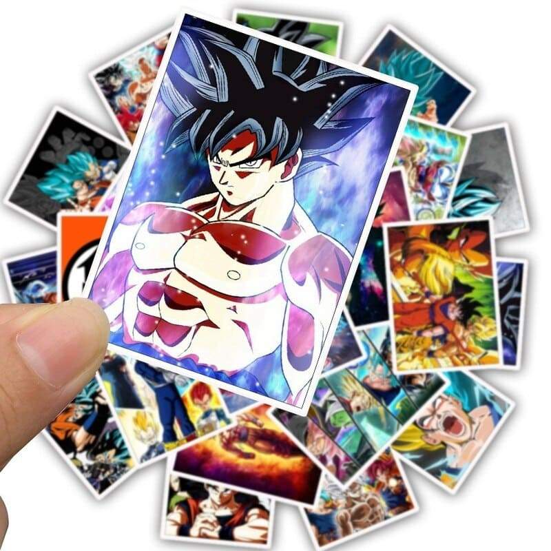 Stickers Dragon Ball Rectangle Stickers Mania