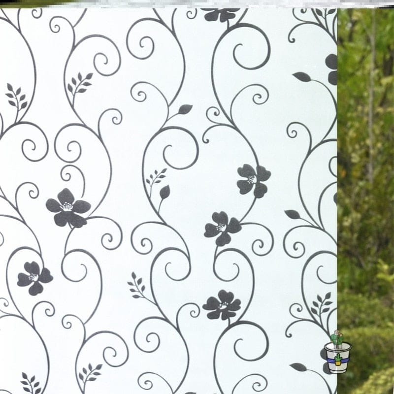 Stickers Fleurs pour Fenetres Stickers Mania