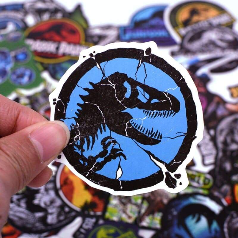 Stickers Jurassic Park <br> (Pack de 75) Stickers Mania