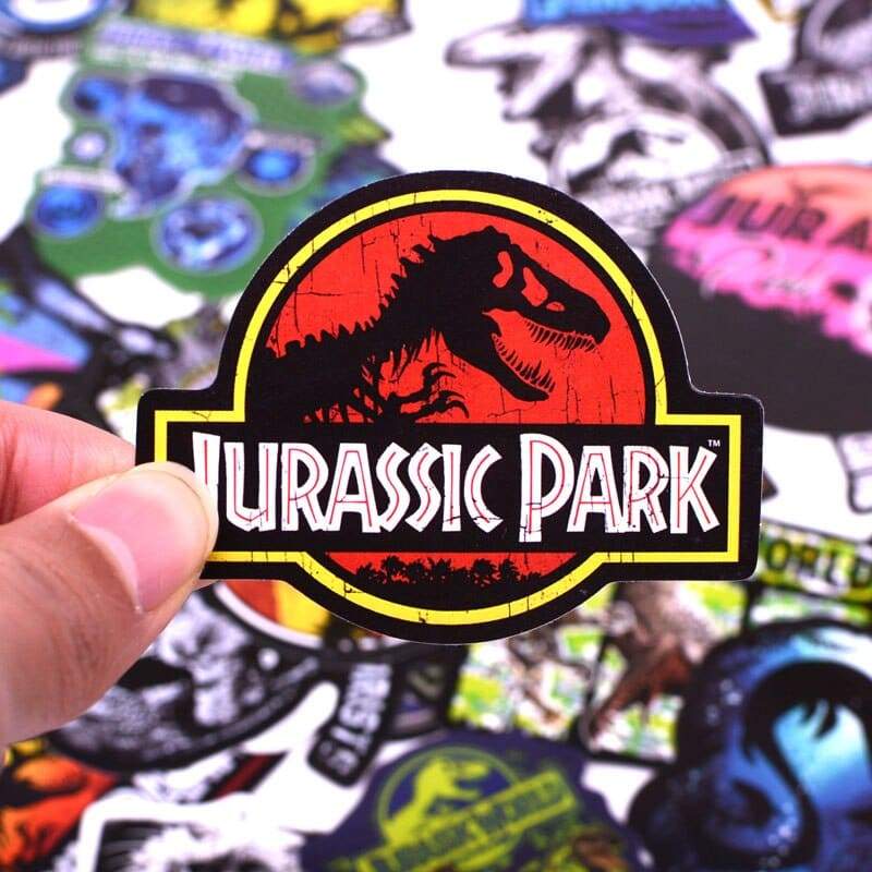 Stickers Jurassic Park <br> (Pack de 75) Stickers Mania