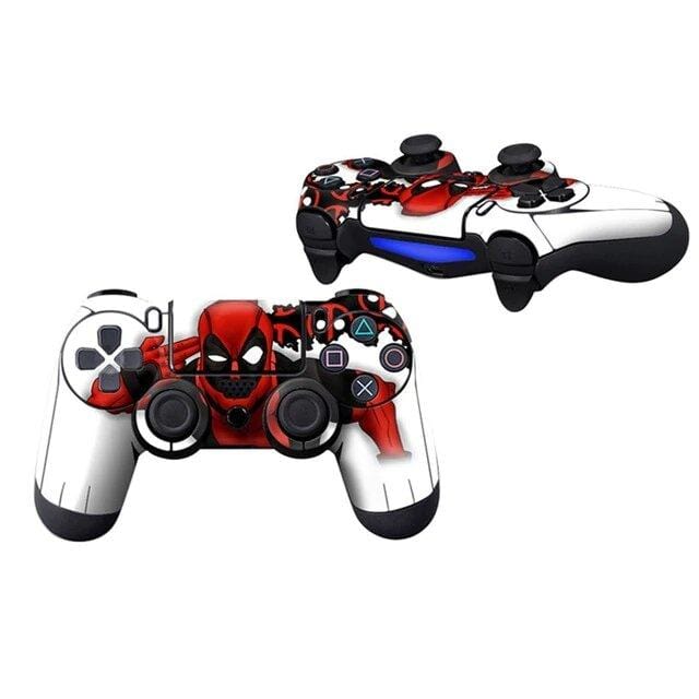 Stickers Manette PS4 DeadPool Stickers Mania
