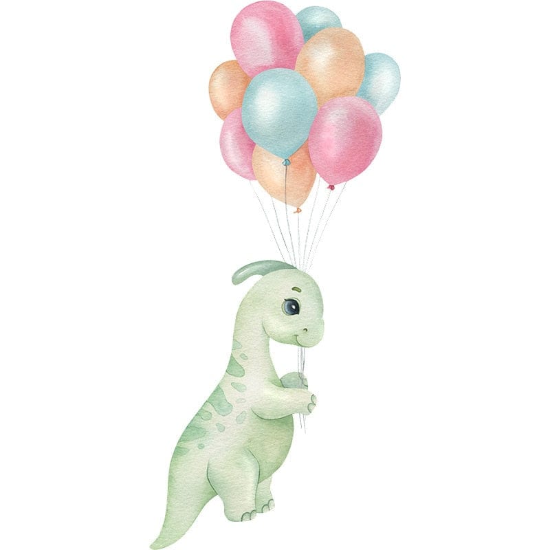 Stickers Muraux Chambre Fille Dinosaures 1 Stickers Mania