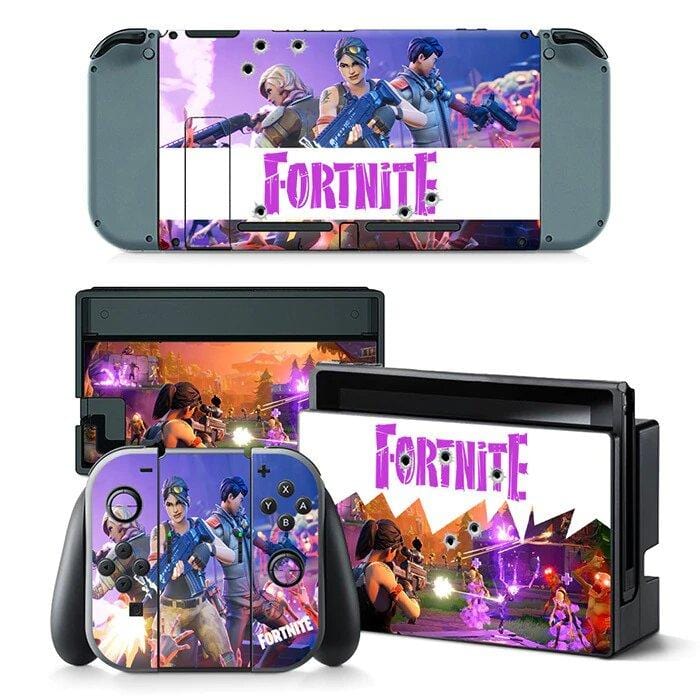 Stickers Nintendo Switch Fortnite Violet Stickers Mania
