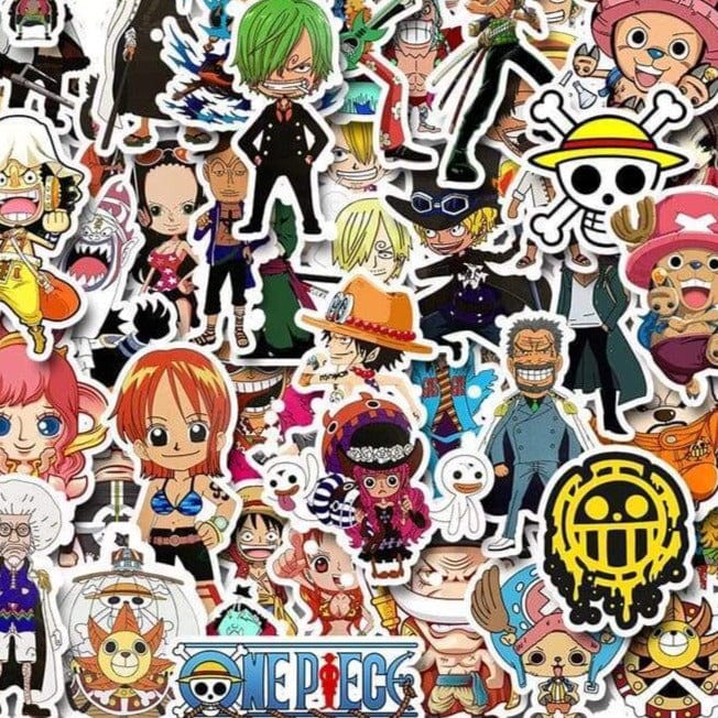 Stickers One Piece <br> (Pack de 60) Stickers Mania