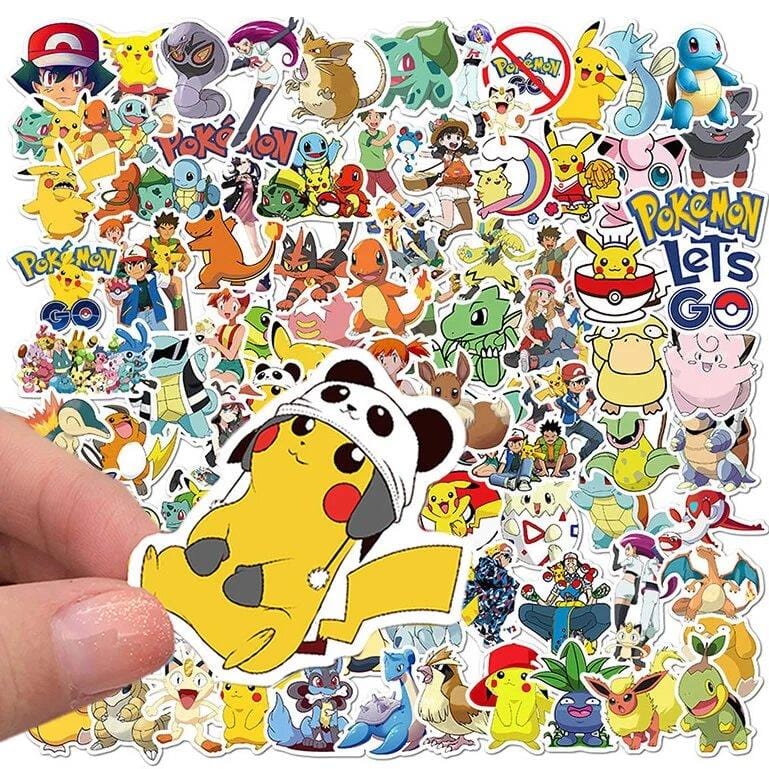Stickers Pokémon (Pack de 100) Stickers Mania