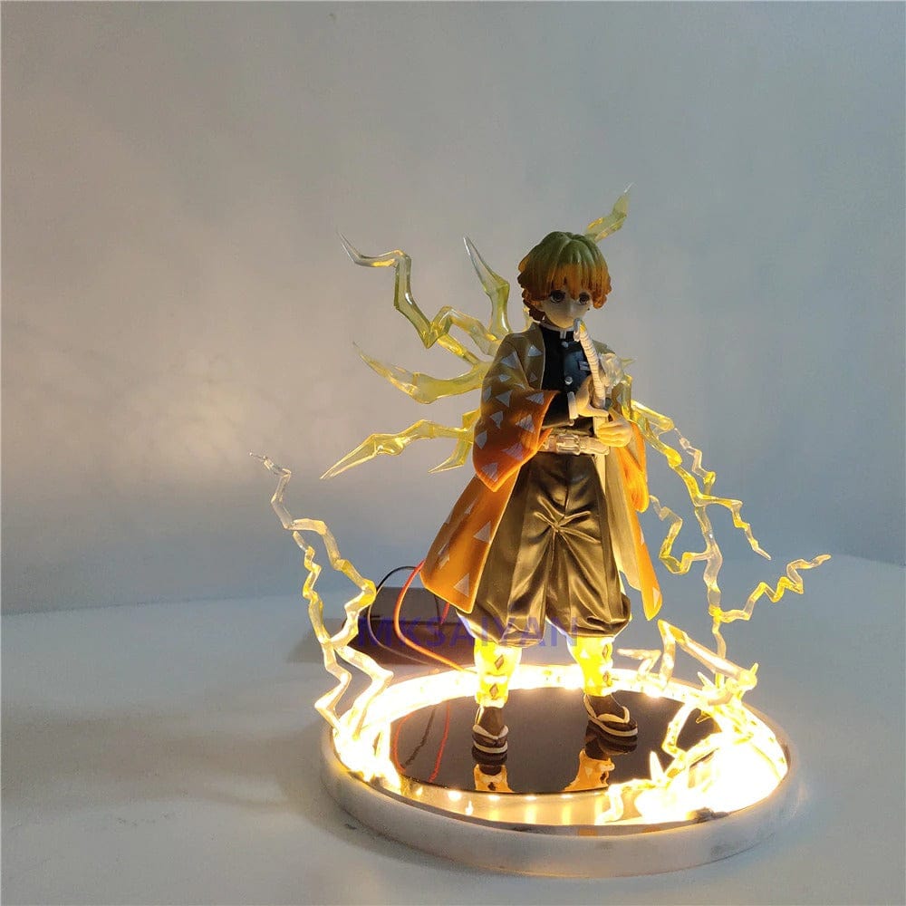 Zenitsu Agatsuma Figurine LED Stickers Mania